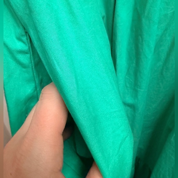 French Connection Green Puff Sleeve Maxi Dress – XL - Picture 6 of 10